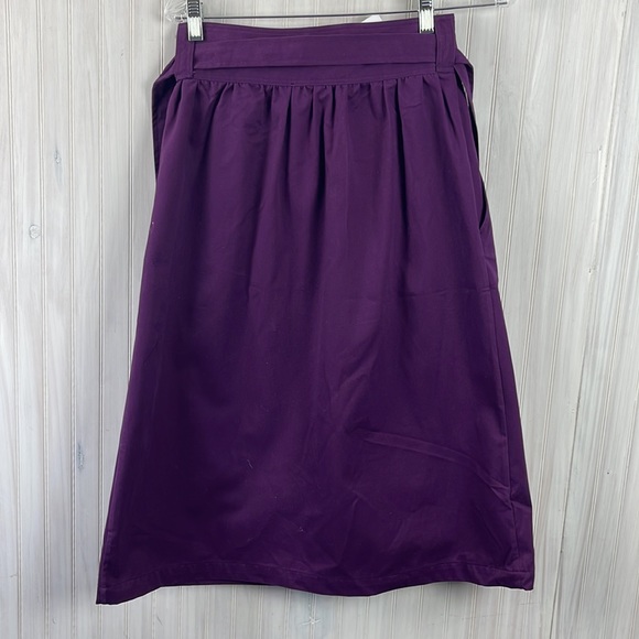 NO. 6 STORE PARSON MIDI BUTTON DOWN SKIRT S Mnwot - Picture 6 of 8